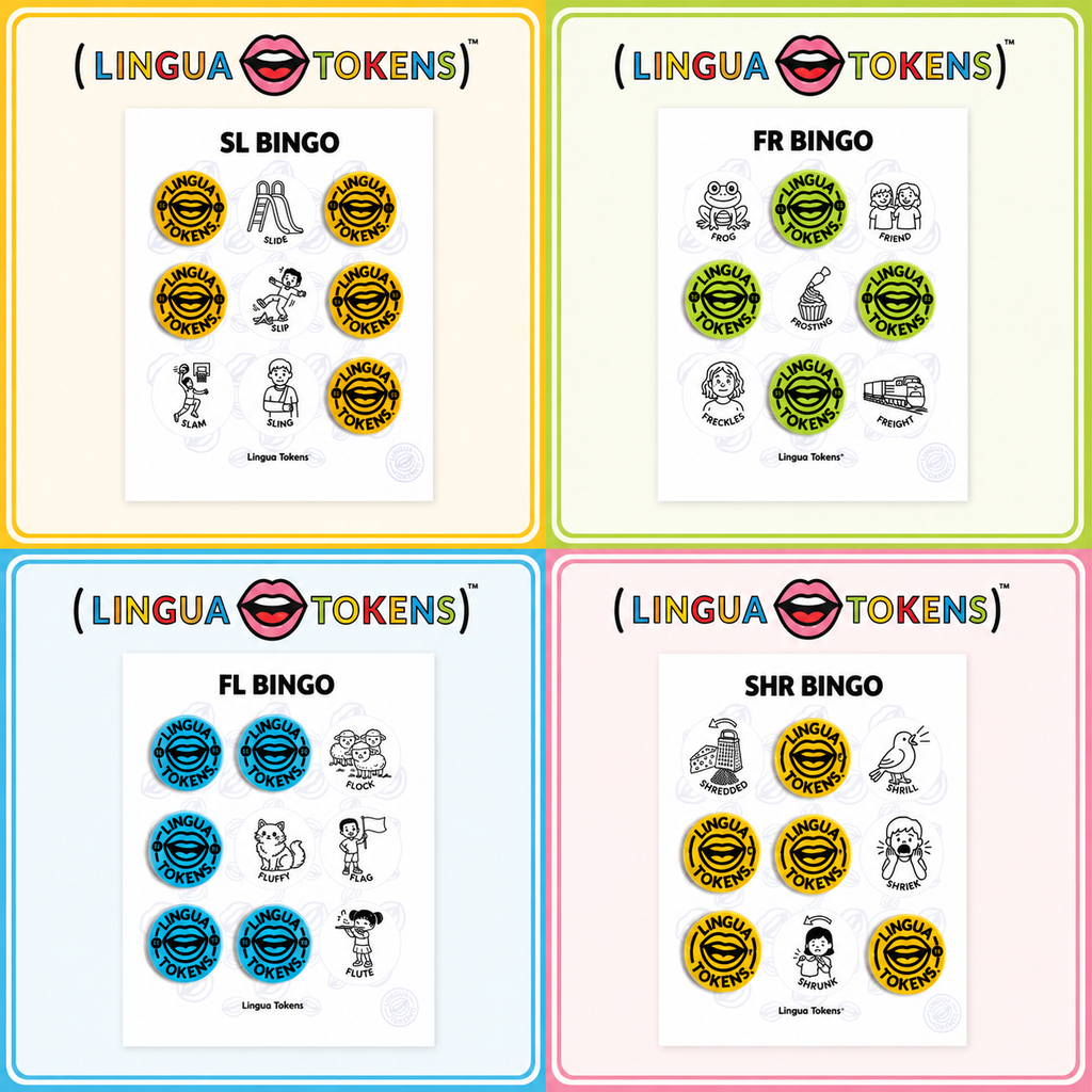 Lingua Tokens™ Full Cluster Collection BINGO Bundle