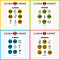 Lingua Tokens™ Full Cluster Collection BINGO Bundle