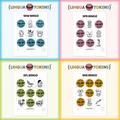 Lingua Tokens™ 3-Element Cluster BINGO Bundle
