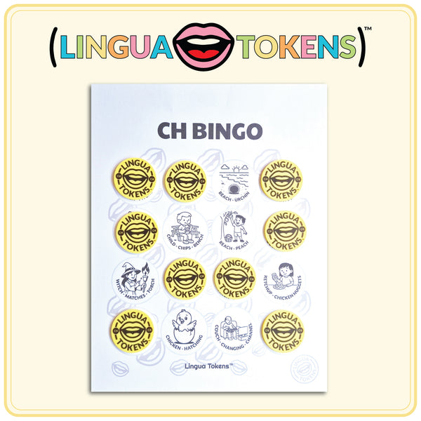Lingua Tokens™ BINGO CARDS-CH