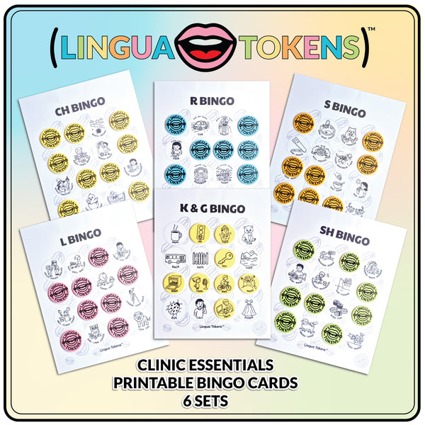 Lingua Tokens™ Clinic Essentials Bundle BINGO Bundle