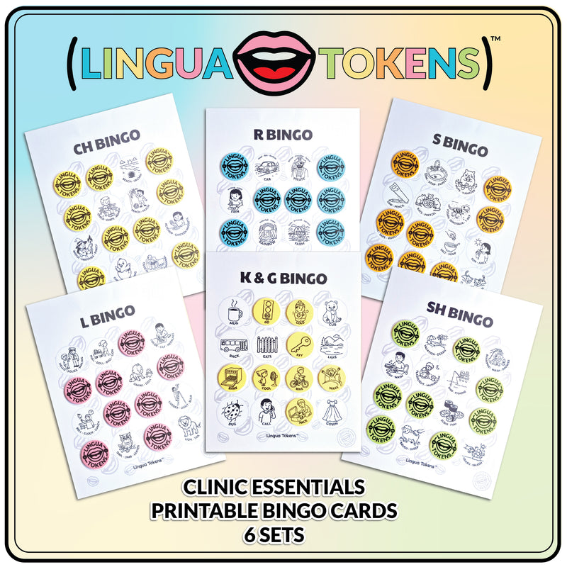 Lingua Tokens™ Clinic Essentials Bundle BINGO Bundle