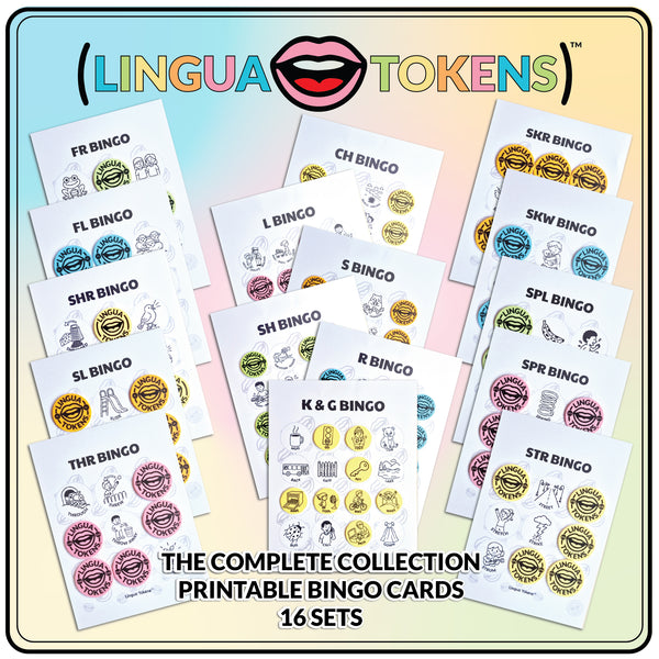 Lingua Tokens™ Complete Collection BINGO Bundle