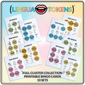 Lingua Tokens™ Full Cluster Collection BINGO Bundle