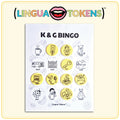 Lingua Tokens™ BINGO CARDS-K/G