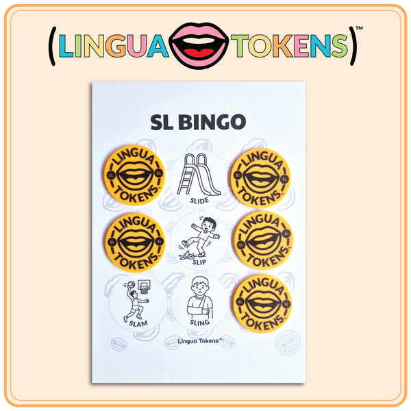 Lingua Tokens™ BINGO CARDS-SL