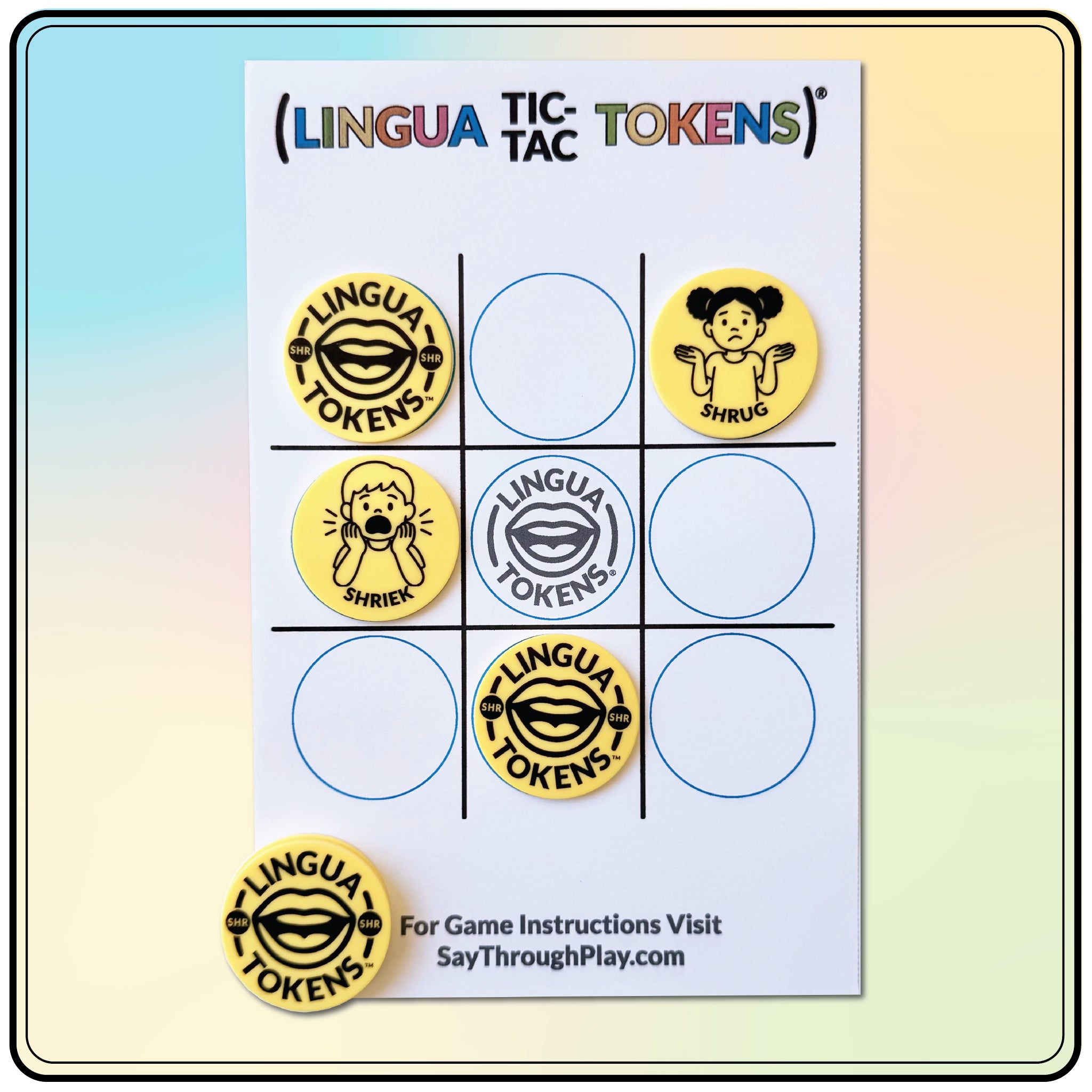 Lingua Tic-Tac-Tokens