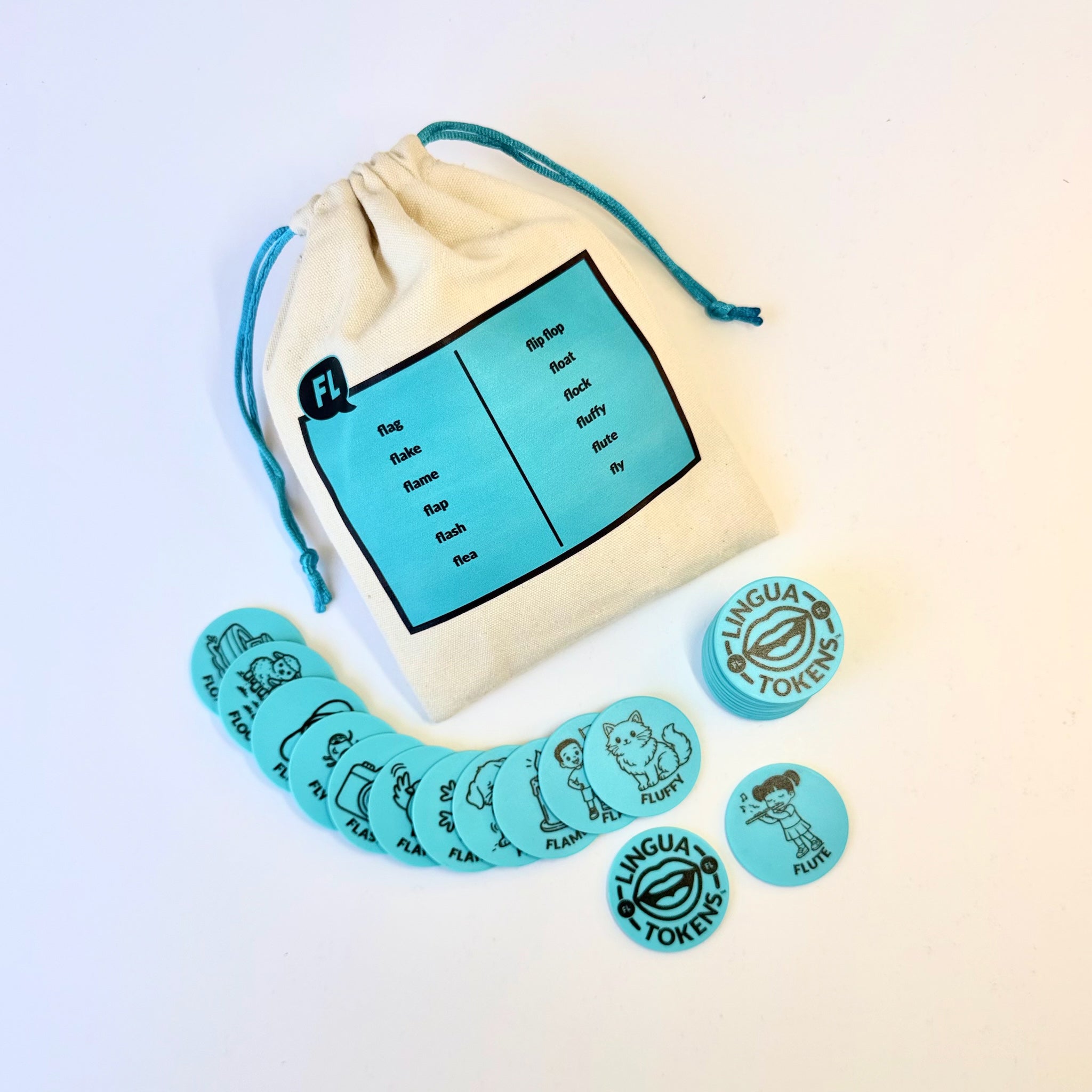 Lingua Tokens™ /fl/ Set
