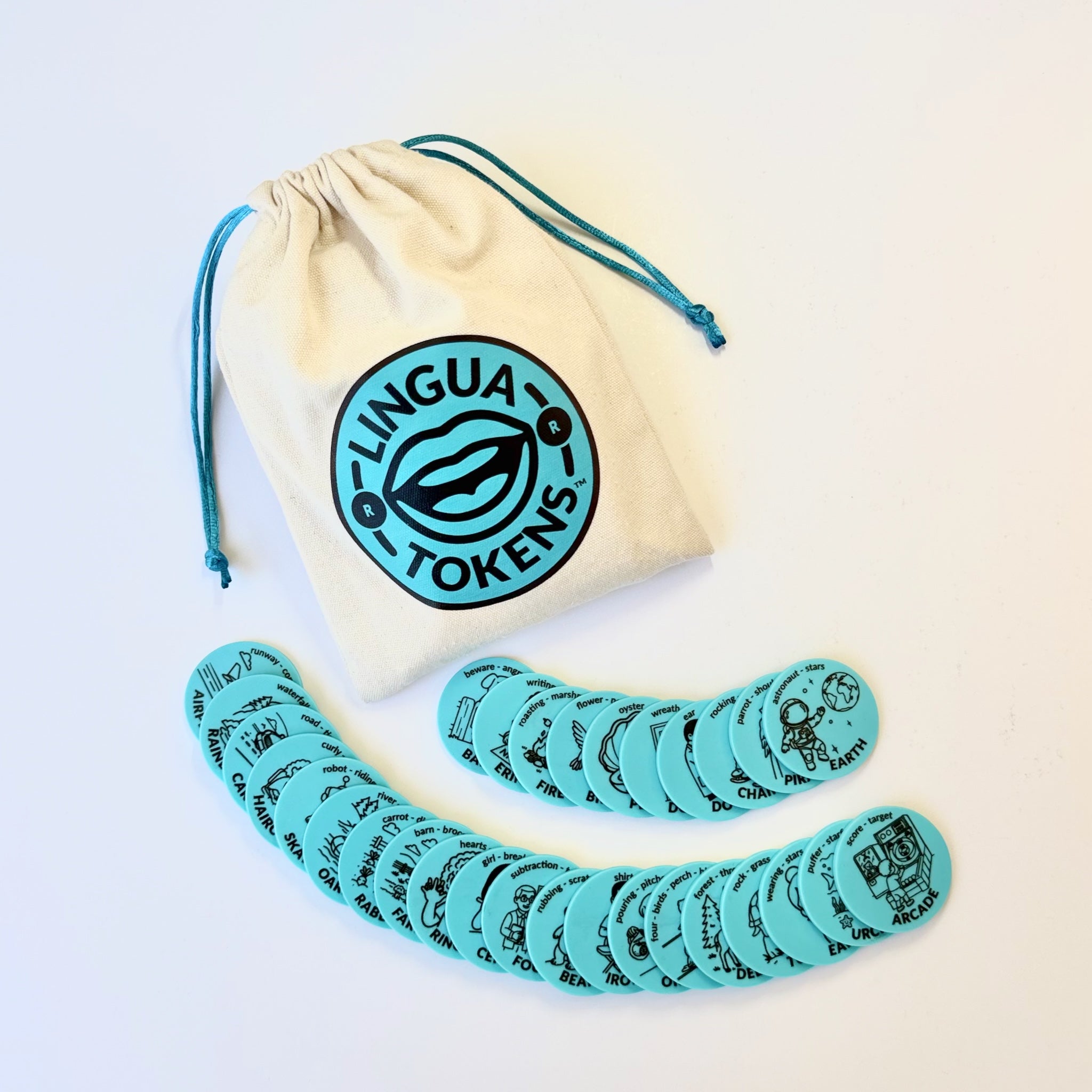 Lingua Tokens™ /r/ Set