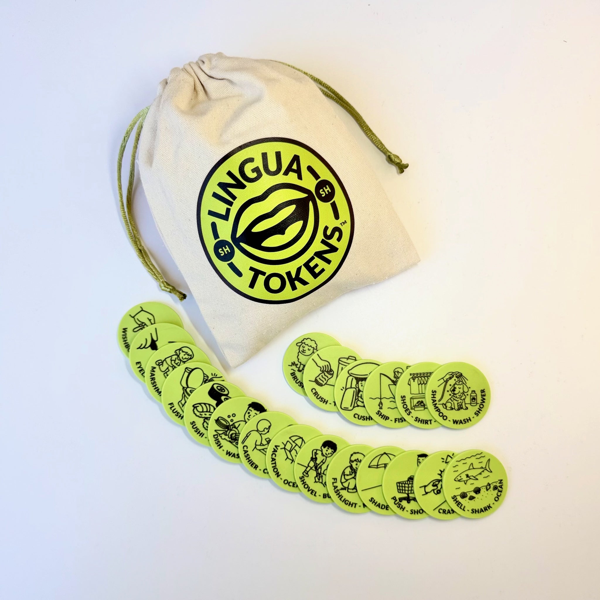 Lingua Tokens™ /sh/ Set