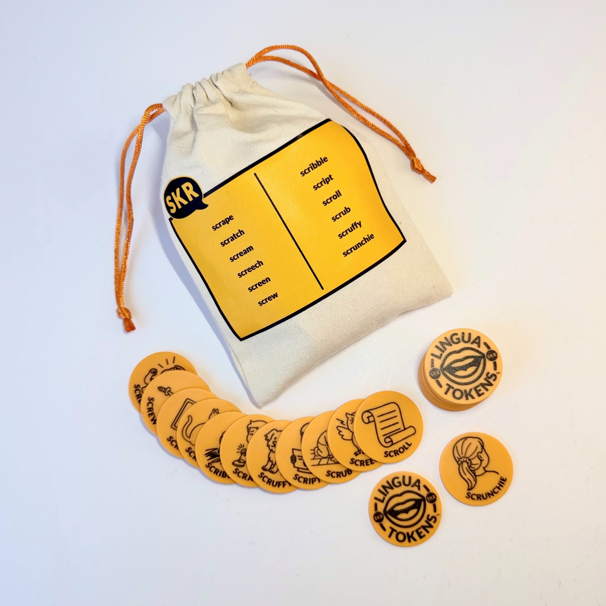 Lingua Tokens™ /skr/ Set