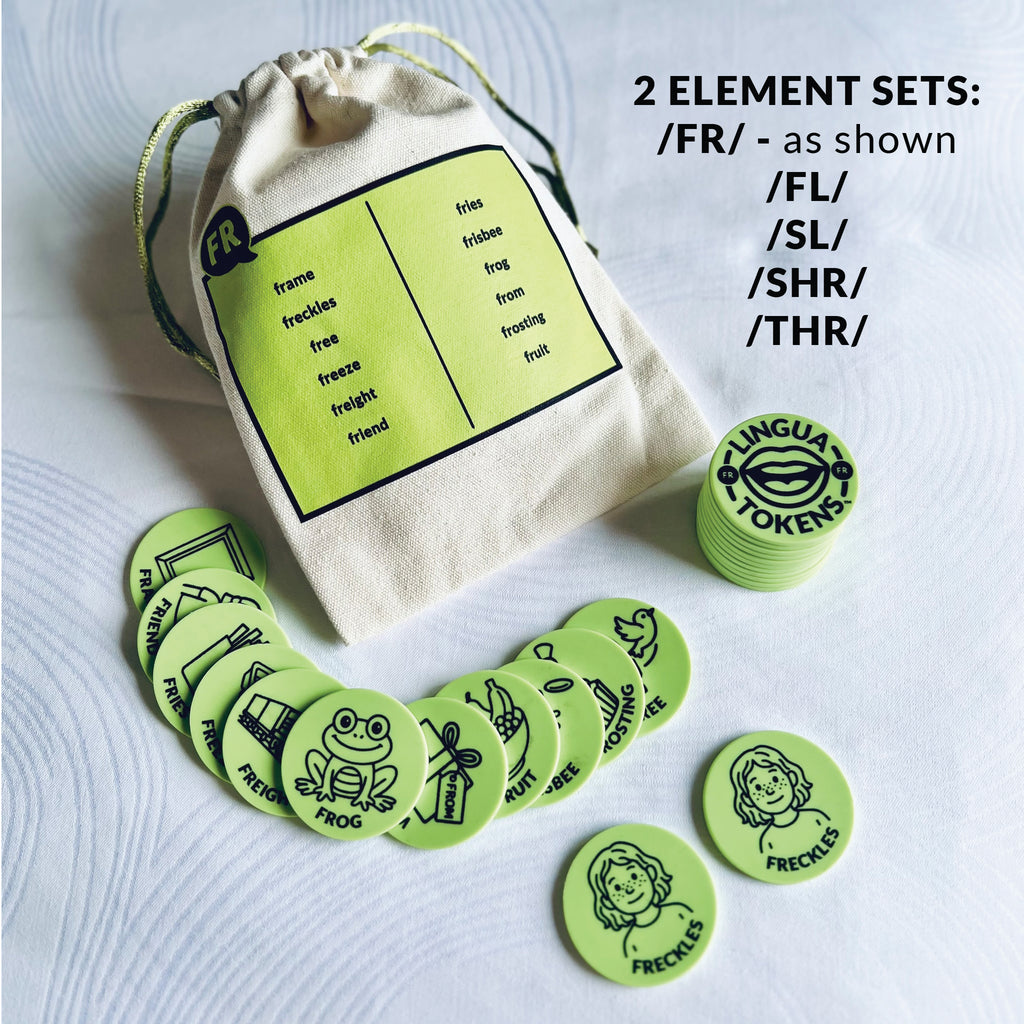 Lingua Tokens™ 2-Element Cluster Bundle-Complete