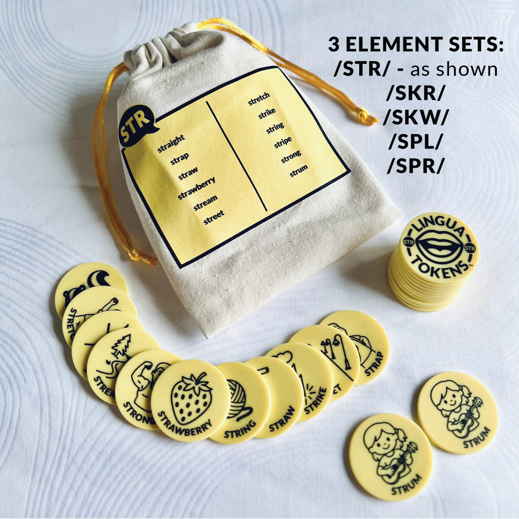 Lingua Tokens™ 3-Element Cluster Bundle-Complete