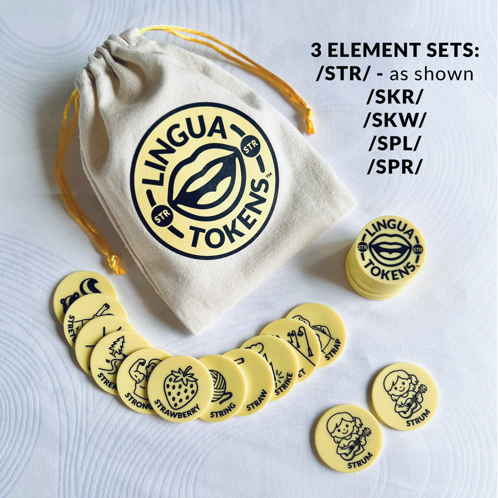 Lingua Tokens™ 3-Element Cluster Bundle-Complete