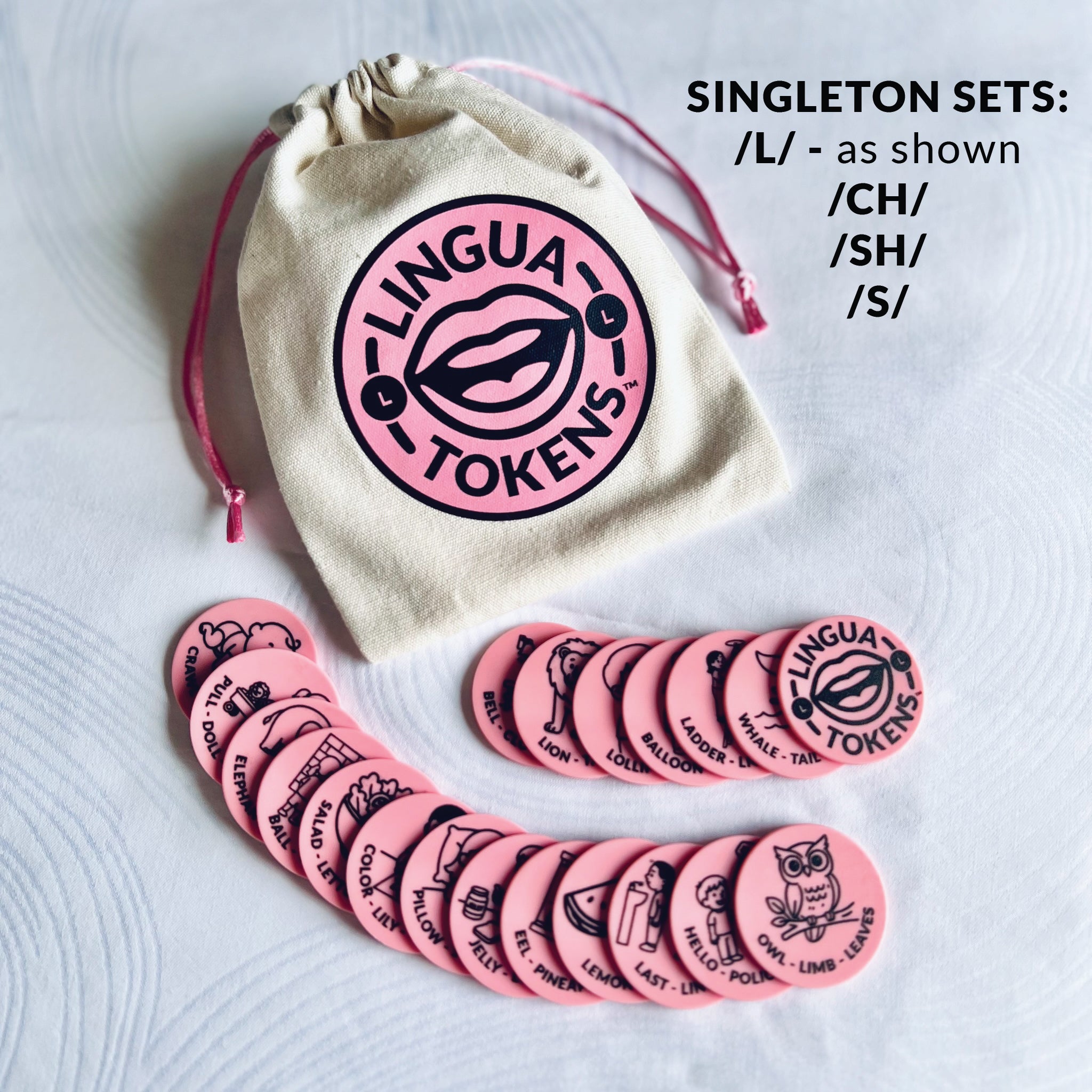 Lingua Tokens™ /ch/ Set