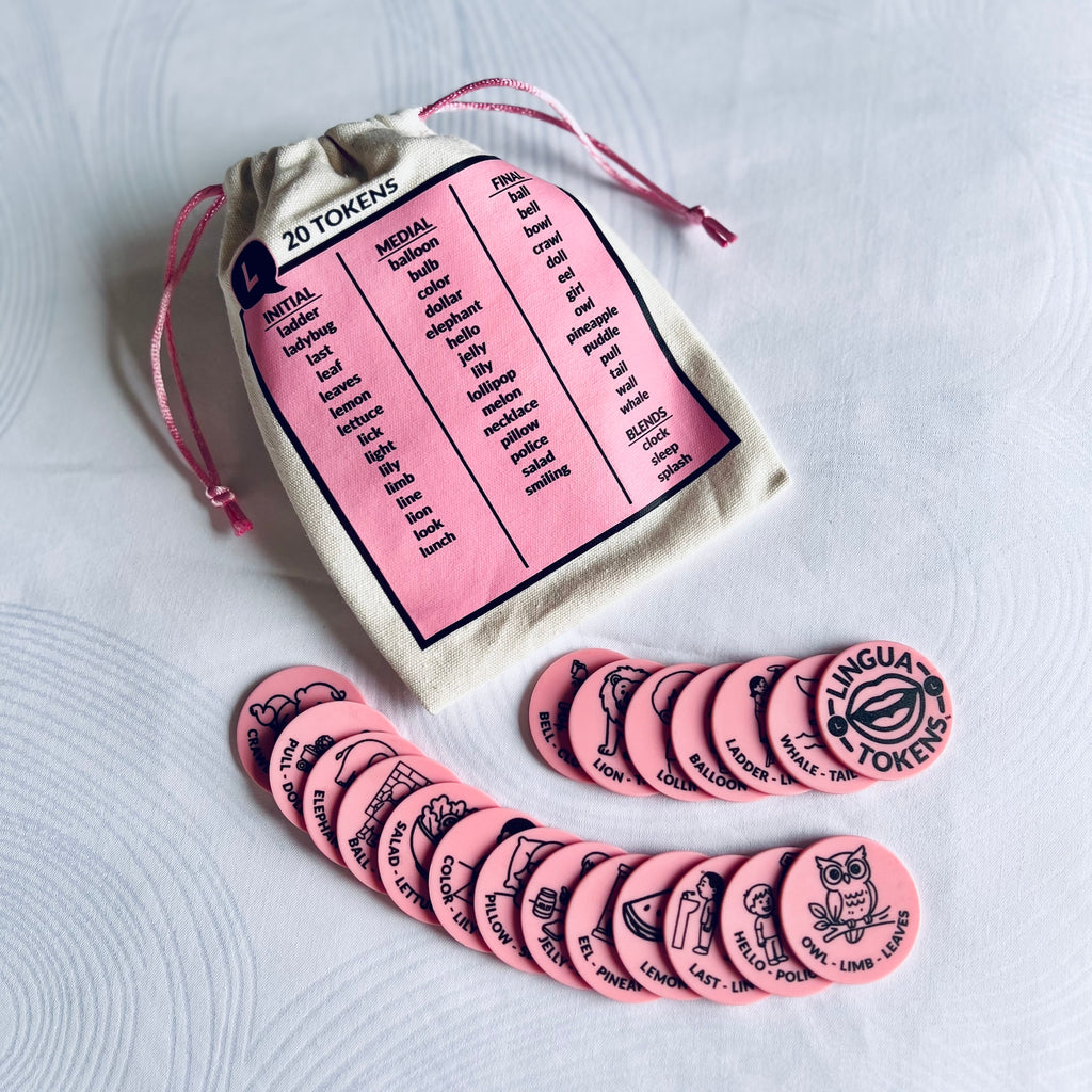 Lingua Tokens™ /l/ Set