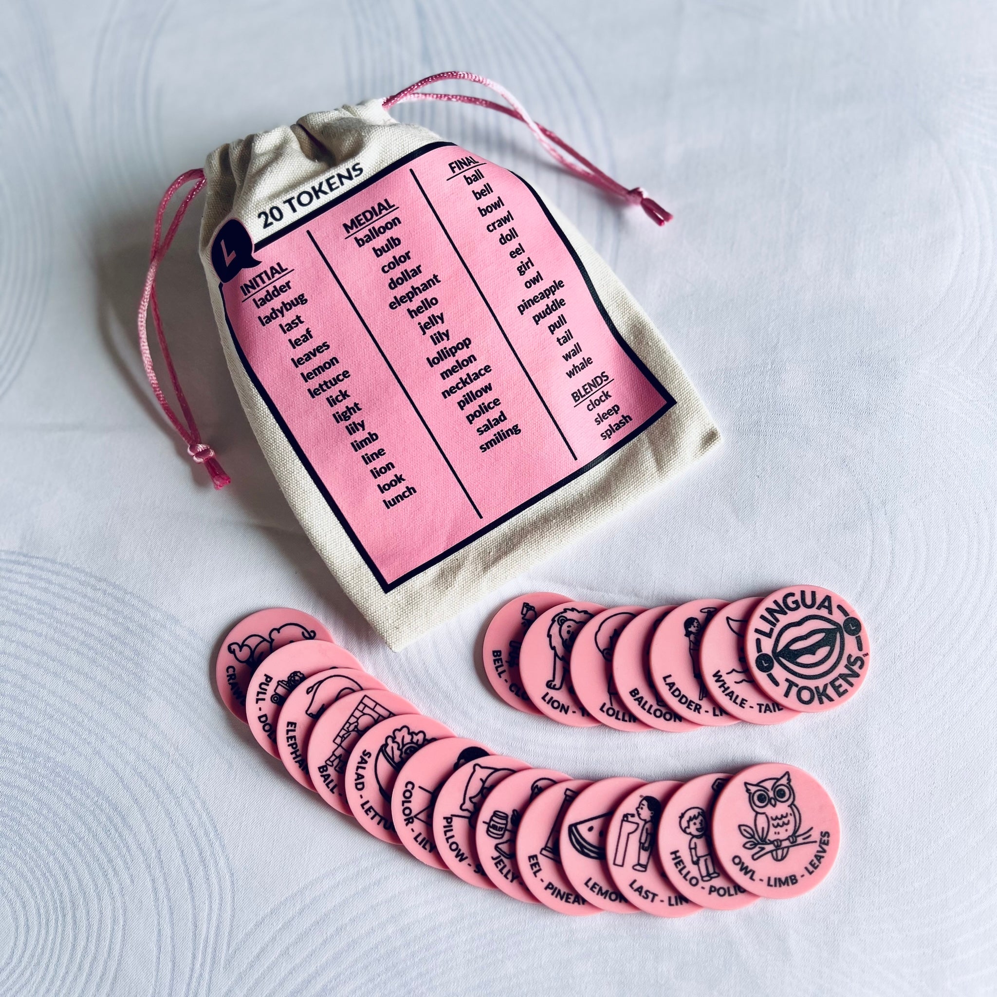 Lingua Tokens™ /l/ Set