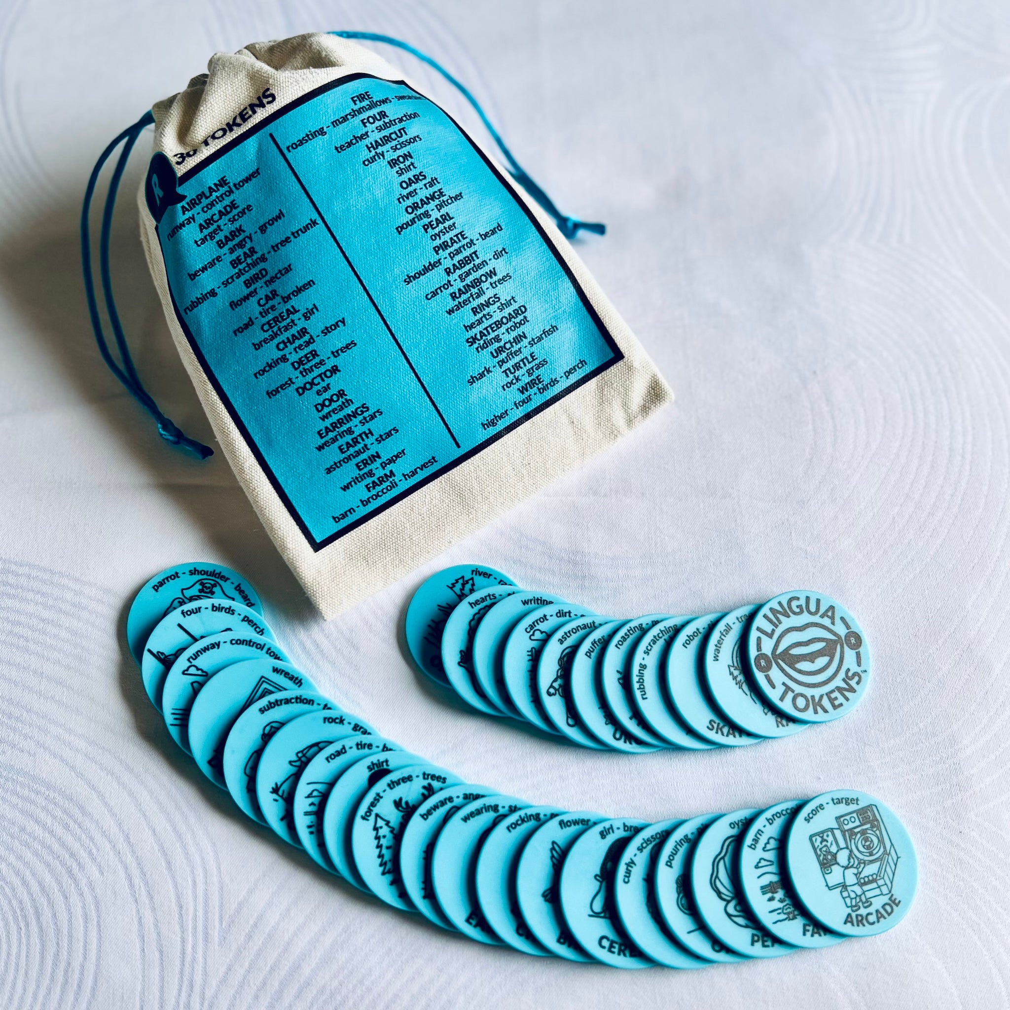 Lingua Tokens™ /r/ Set